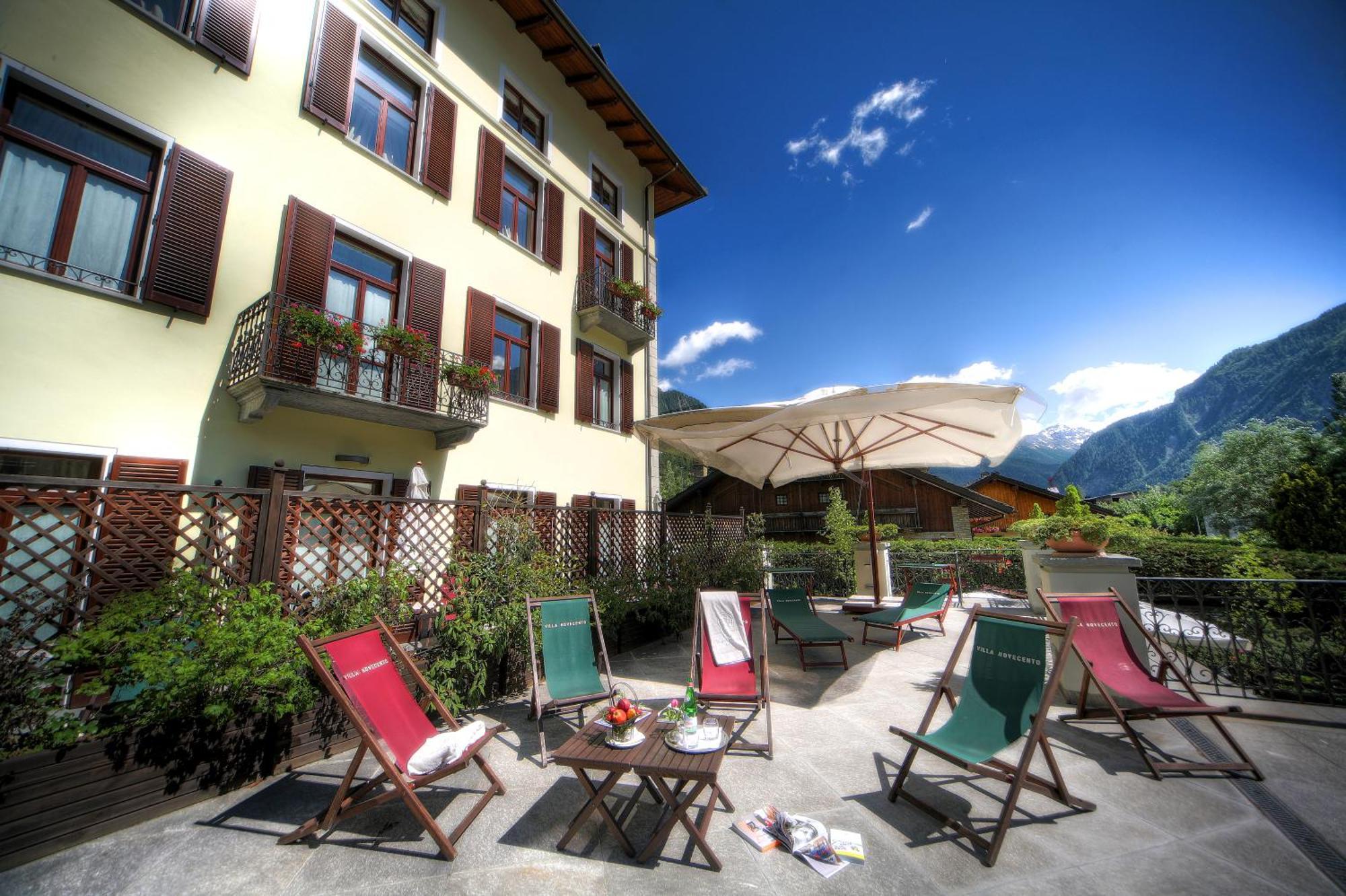 Villa Novecento Romantic Hotel - Estella Hotel Collection & Experience Courmayeur Exteriér fotografie